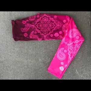 Justice Ombré Leggings LIKE NEW Size 16